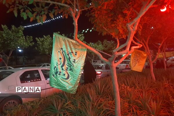 حضور زائران و مجاوران در مراسم خیابانی عید غدیر