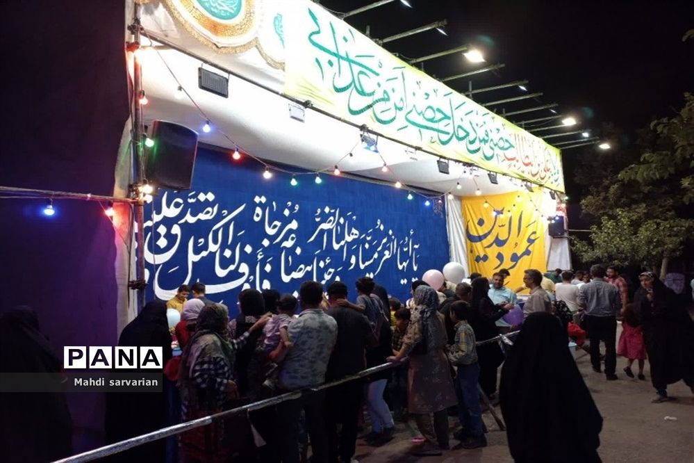 حال و هوای مساجد شهرک غرب مشهد در روز عید غدیر