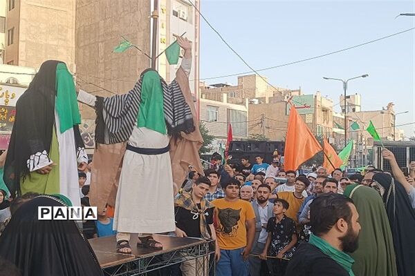 کاروان شادی عاشقان ولایت به مناسبت عید غدیر خم  در شهرستان قدس