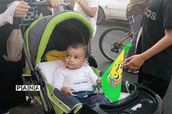 کاروان شادی عاشقان ولایت به مناسبت عید غدیر خم  در شهرستان قدس