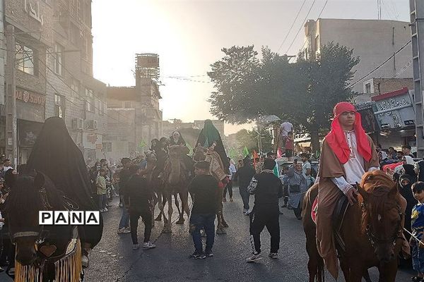 کاروان شادی عاشقان ولایت به مناسبت عید غدیر خم  در شهرستان قدس