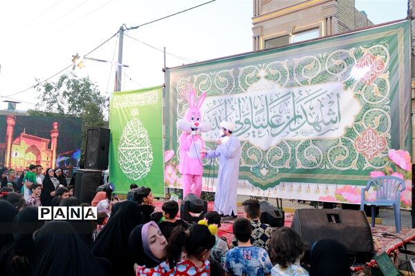 حضور پرشور مردم کاشان در مهمانی کیلومتری غدیر