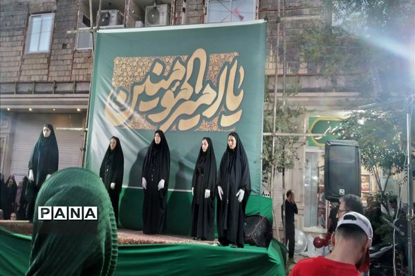 حضور پرشور مردم کاشان در مهمانی کیلومتری غدیر