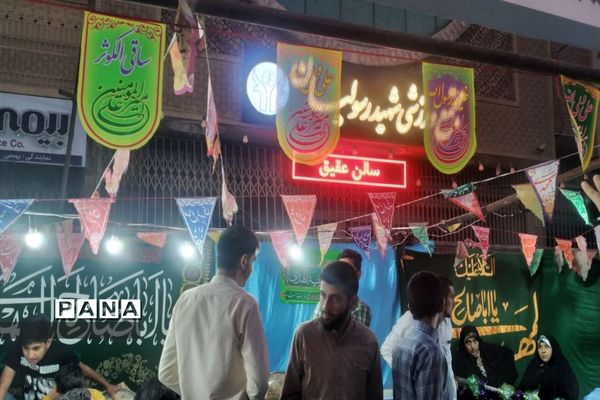 حضور پرشور مردم کاشان در مهمانی کیلومتری غدیر