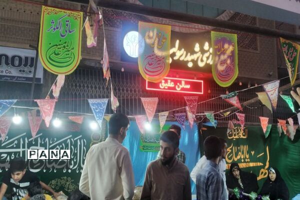 حضور پرشور مردم کاشان در مهمانی کیلومتری غدیر