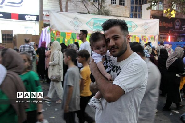 جشن و شادی مردم شهر الوند در عید غدیر خم