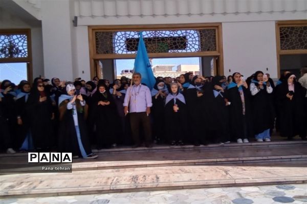 اعزام  دانش‌آموزان زیارت اولی شهر تهران به مشهد مقدس