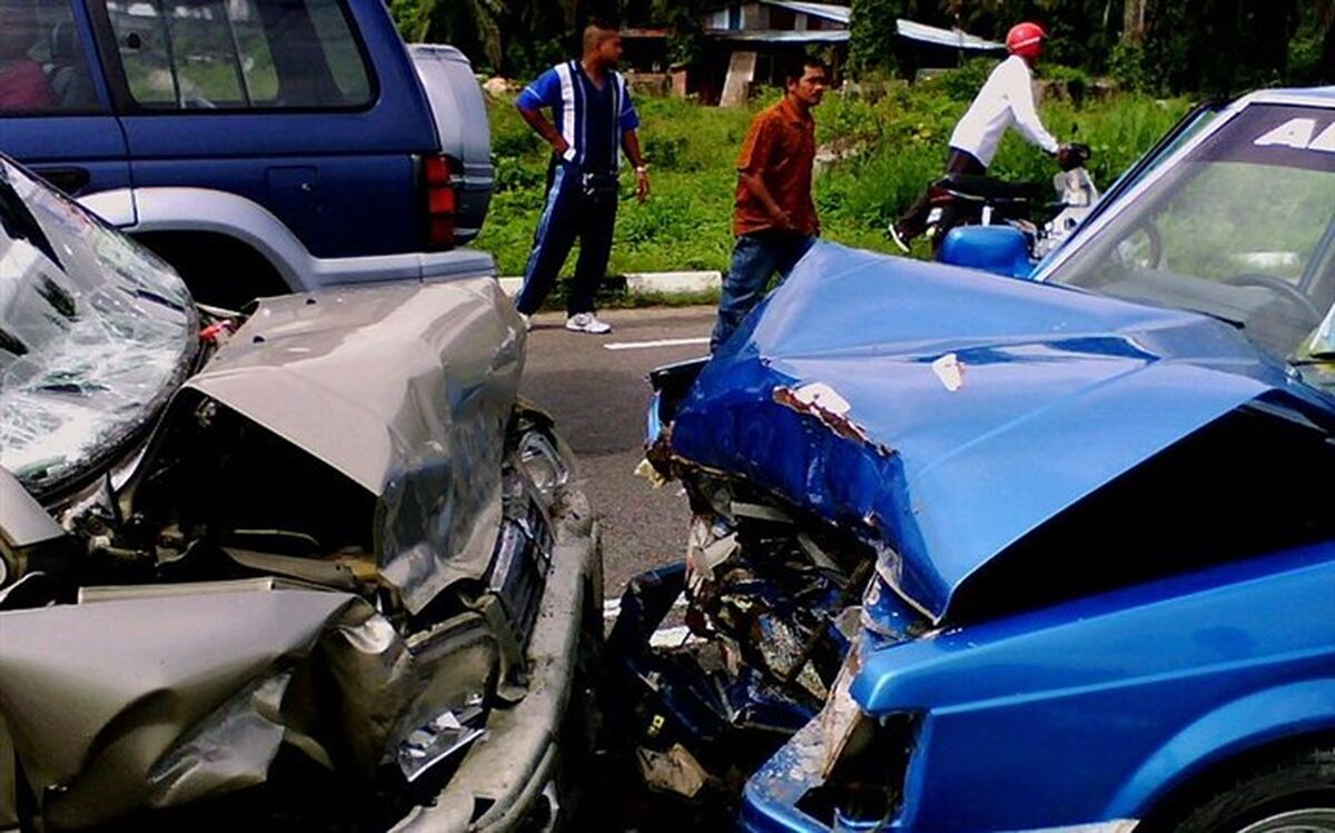 مردان تهرانی ۷ برابر زنان در تصادفات مقصرند