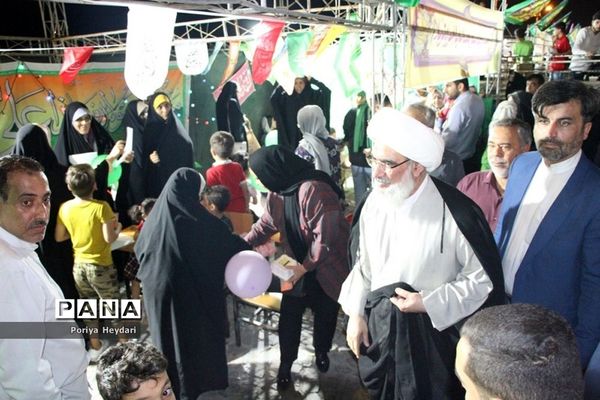 مهمانی غدیر در ساحل بوشهر