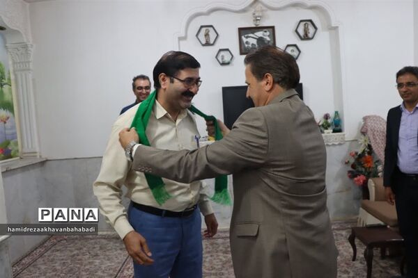 دیدار فرماندار بهاباد با سادات شهرستان بهاباد