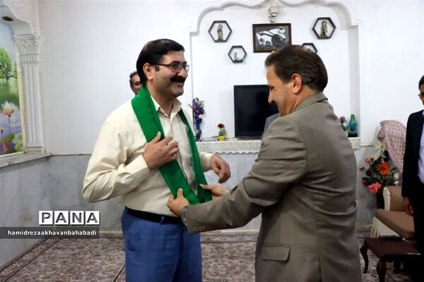 دیدار فرماندار بهاباد با سادات شهرستان بهاباد