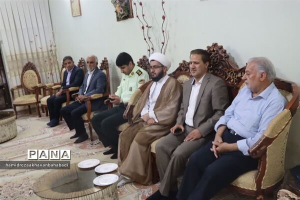 دیدار فرماندار بهاباد با سادات شهرستان بهاباد