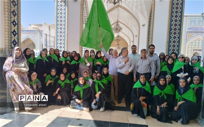 معرفی مسجد گوهرشاد در اردوی زیارت اولی‌های دختر استان کرمانشاه/فیلم