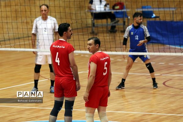 مسابقات والیبال فرهنگیان روز دوم