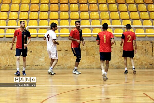 مسابقات والیبال فرهنگیان روز دوم