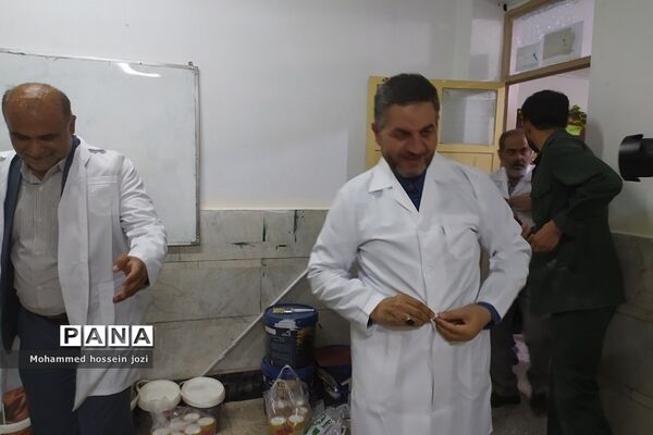 مراسم افتتاحیه طرح جهادی شهید «سید روح‌الله عجمیان» در قم