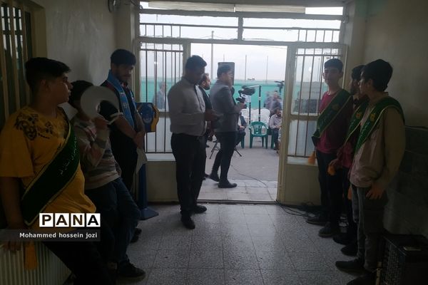 مراسم افتتاحیه طرح جهادی شهید «سید روح‌الله عجمیان» در قم