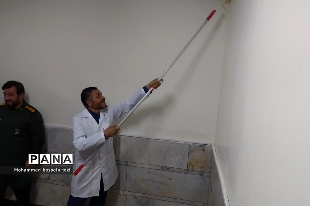 مراسم افتتاحیه طرح جهادی شهید «سید روح‌الله عجمیان» در قم