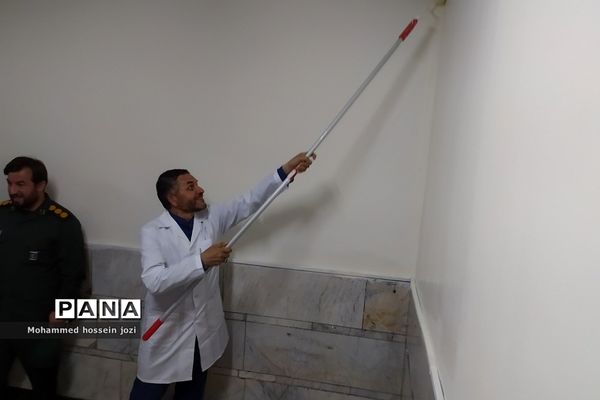 مراسم افتتاحیه طرح جهادی شهید «سید روح‌الله عجمیان» در قم