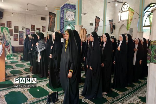 برنامه مقاوم‌سازی بسیج در رزمایش گردان کوثر بسیج خواهران رباط کریم