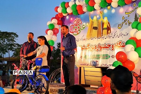 برگزاری همایش دوچرخه‌سواری در بوستان زیتون شهر قیامدشت