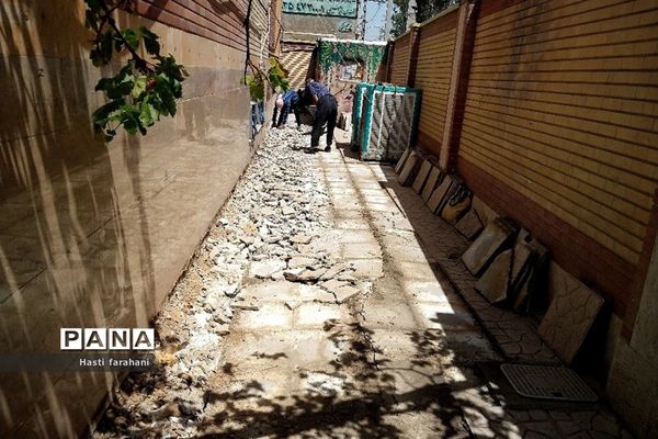 بازسازی مدرسه امام‌حسن‌مجتبی(ع) و گل‌نرگس شهرستان‌قرچک