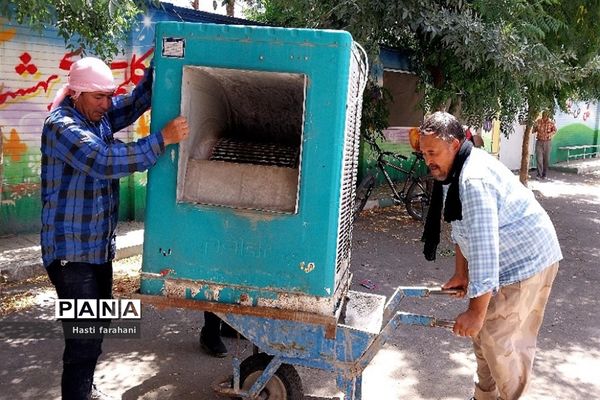 بازسازی مدرسه امام‌حسن‌مجتبی(ع) و گل‌نرگس شهرستان‌قرچک