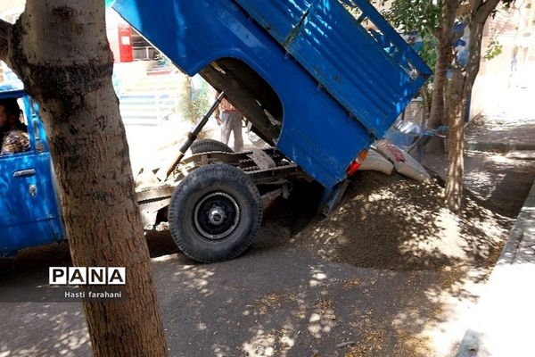 بازسازی مدرسه امام‌حسن‌مجتبی(ع) و گل‌نرگس شهرستان‌قرچک