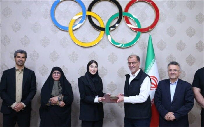 ‌کمیته ملی المپیک از ناهید کیانی تقدیر کرد