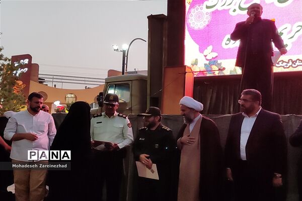 تجمع بزرگ مدافعان حریم خانواده در شهرستان قرچک