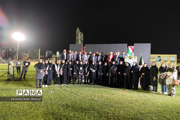 آیین افتتاحیه مسابقات ورزشی بانوان فرهنگی کشور در شیراز