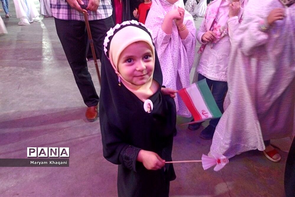 جشن بزرگ فرشته‌ها به مناسبت روز حجاب و عفاف در شیراز