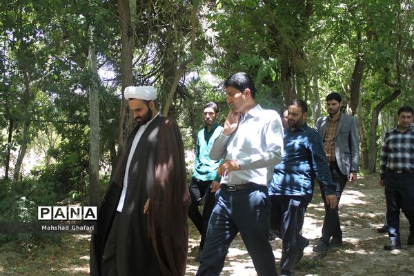 بازدید میدانی مدیرکل فرهنگی و هنری وزارت آموزش و پرورش از اردوگاه فرهنگی و تربیتی امیرکبیر شازند