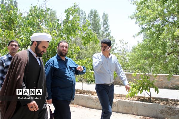 بازدید میدانی مدیرکل فرهنگی و هنری وزارت آموزش و پرورش از اردوگاه فرهنگی و تربیتی امیرکبیر شازند