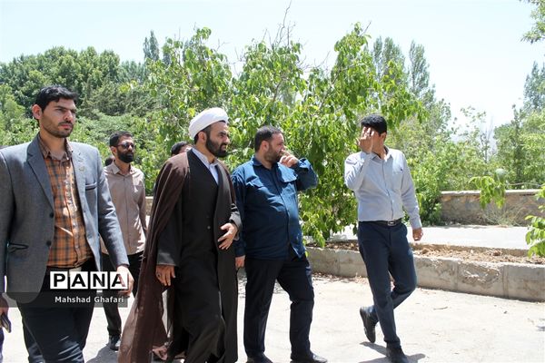 بازدید میدانی مدیرکل فرهنگی و هنری وزارت آموزش و پرورش از اردوگاه فرهنگی و تربیتی امیرکبیر شازند