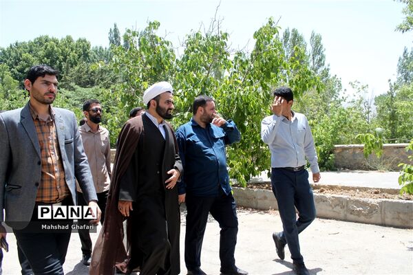 بازدید میدانی مدیرکل فرهنگی و هنری وزارت آموزش و پرورش از اردوگاه فرهنگی و تربیتی امیرکبیر شازند