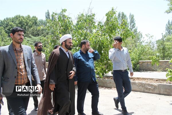 بازدید میدانی مدیرکل فرهنگی و هنری وزارت آموزش و پرورش از اردوگاه فرهنگی و تربیتی امیرکبیر شازند