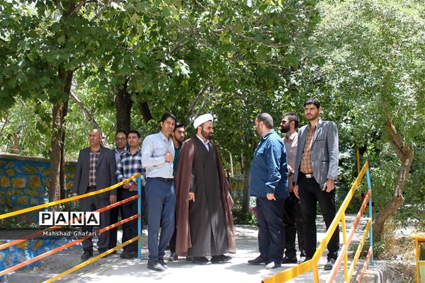 بازدید میدانی مدیرکل فرهنگی و هنری وزارت آموزش و پرورش از اردوگاه فرهنگی و تربیتی امیرکبیر شازند