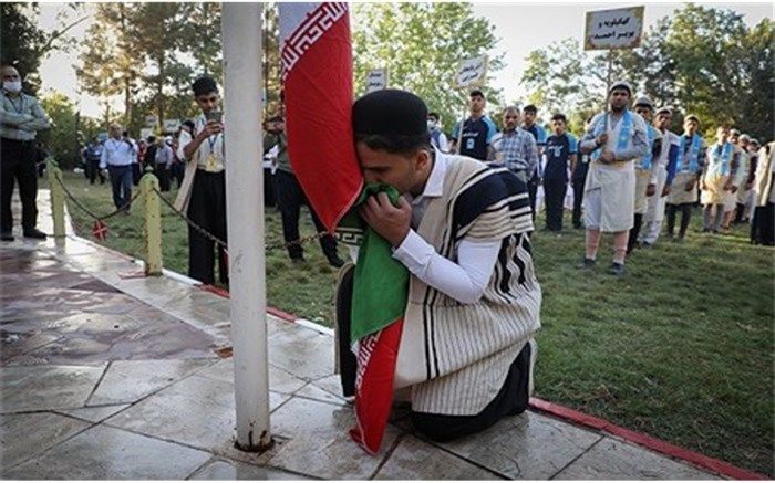 اردوی دانش‌آموزان پسر عشایر در ایستگاه پایانی