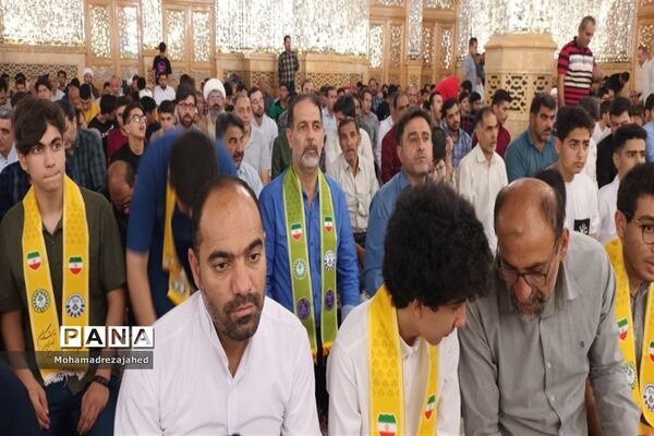 اعزام ۵۵ ‌دانش‌آموز دبیرستان تمام تشکیلاتی شیخ انصاری دزفول به اردوی زیارتی، تربیتی و سیاحتی مشهد مقدس