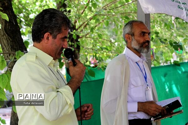 برگزاری اولین نماز جماعت گروه دوم اردوی یاورمربیان پیشتاز شهرستان‌های تهران