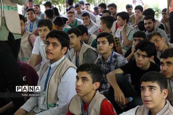 برگزاری اولین نماز جماعت گروه دوم اردوی یاورمربیان پیشتاز شهرستان‌های تهران