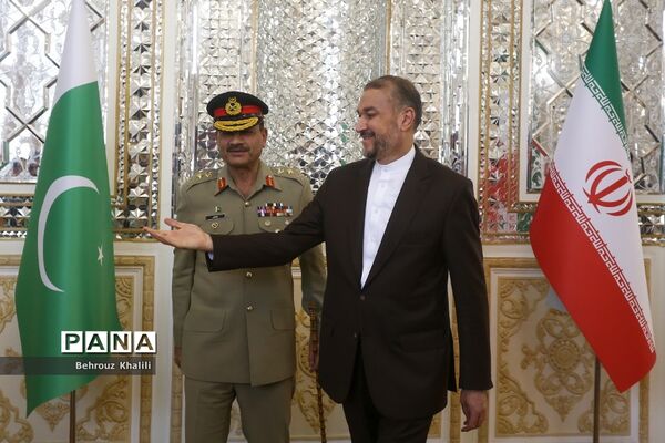 دیدار سید‌عاصم منیر فرمانده ارتش پاکستان با وزیر خارجه
