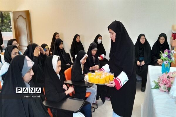 برگزاری کارگاه آموزشی عفاف و حجاب هلا ل احمرشهرستان مانه و سملقان