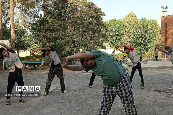 ورزش صبحگاهی یاور‌مربیان شهرستان‌های استان تهران