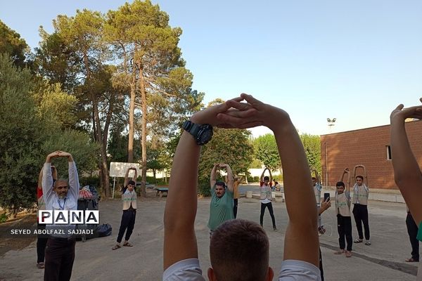 ورزش صبحگاهی یاور‌مربیان شهرستان‌های استان تهران