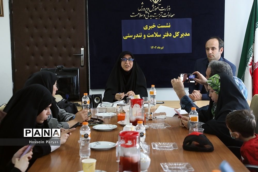 نشست خبری مدیرکل دفتر سلامت و تندرستی