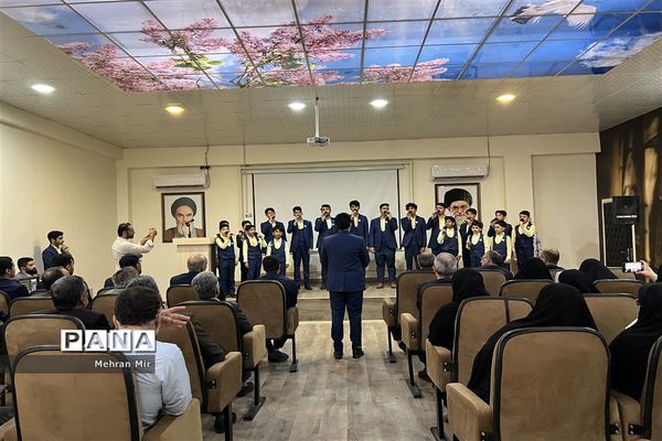 مراسم تجلیل از عوامل اجرایی برگزاری دوازدهمین جشنواره ملی سرود رضوی‌