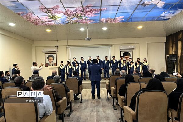 مراسم تجلیل از عوامل اجرایی برگزاری دوازدهمین جشنواره ملی سرود رضوی‌