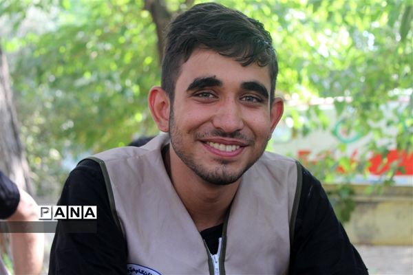 اجرای طرح لبخند ‌در اردوی استانی یاورمربیان پیشتاز